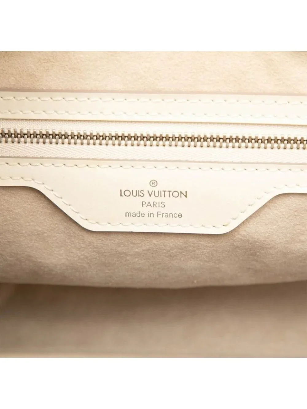 Louis Vuitton Epi Mirabeau PM Handbag Ivoire White Leather